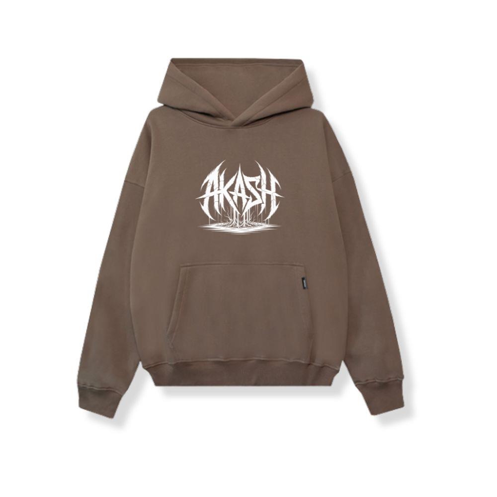 Akash Retro Typography Graphic Style Hoodie - Image 2