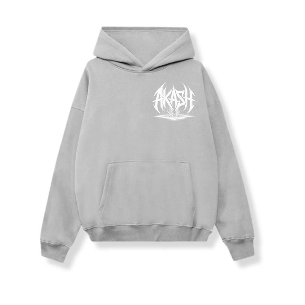 Akash Retro Typography Graphic Style Hoodie Oceancoastline