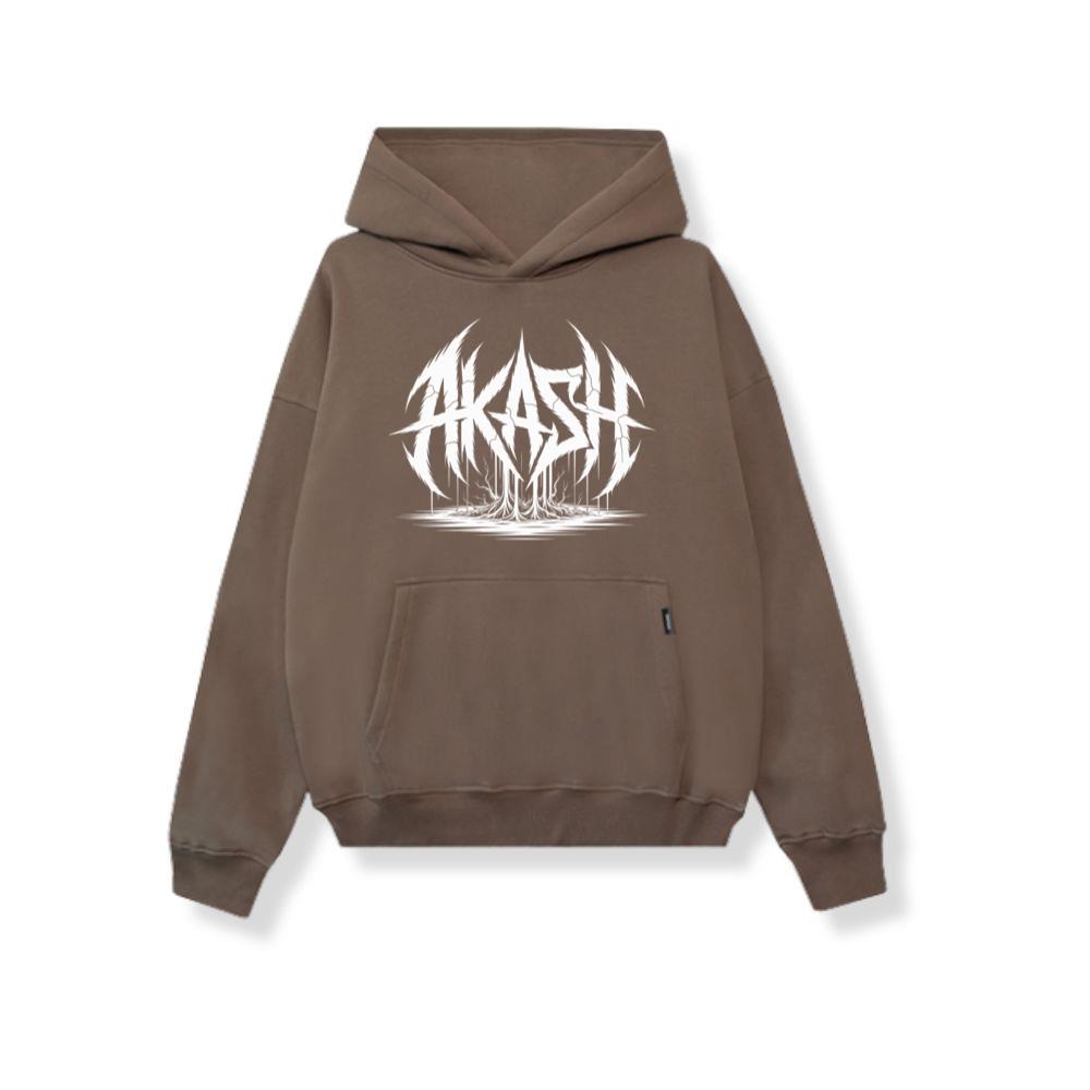 Akash Retro Typography Graphic Style Hoodie Somoslasia