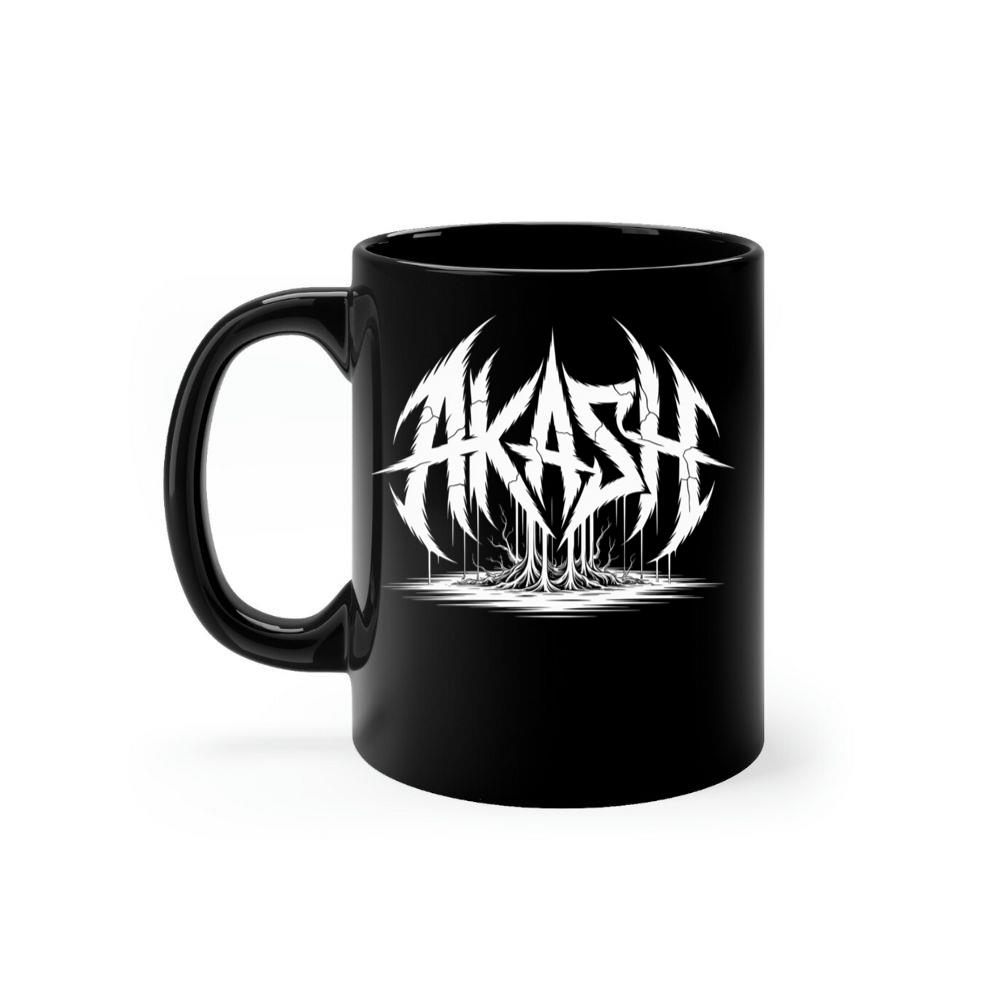 Akash Retro Typography Graphic Style Mug