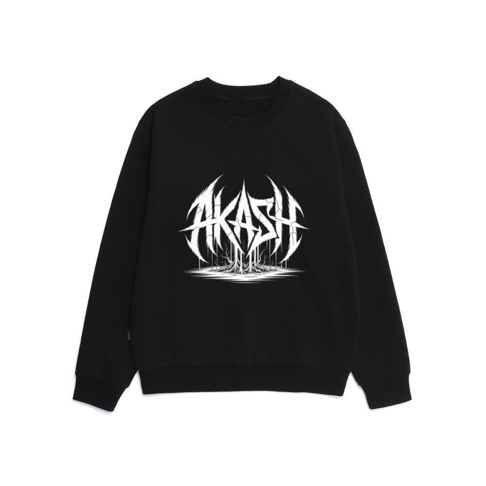 Akash Retro Typography Graphic Style Sweatshirt