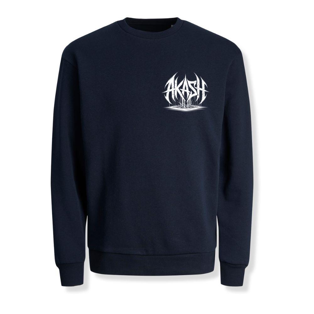 Akash Retro Typography Graphic Style Sweatshirt