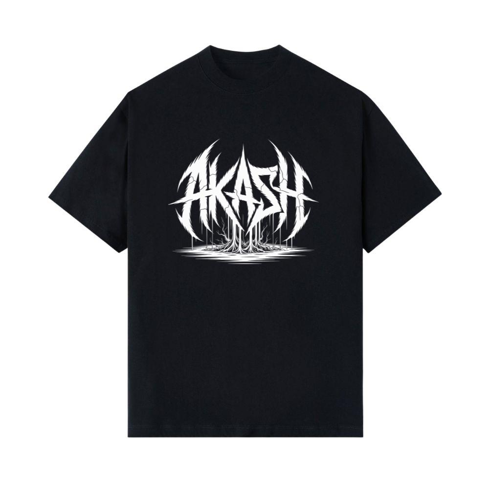 Akash Retro Typography Graphic Style T-Shirt