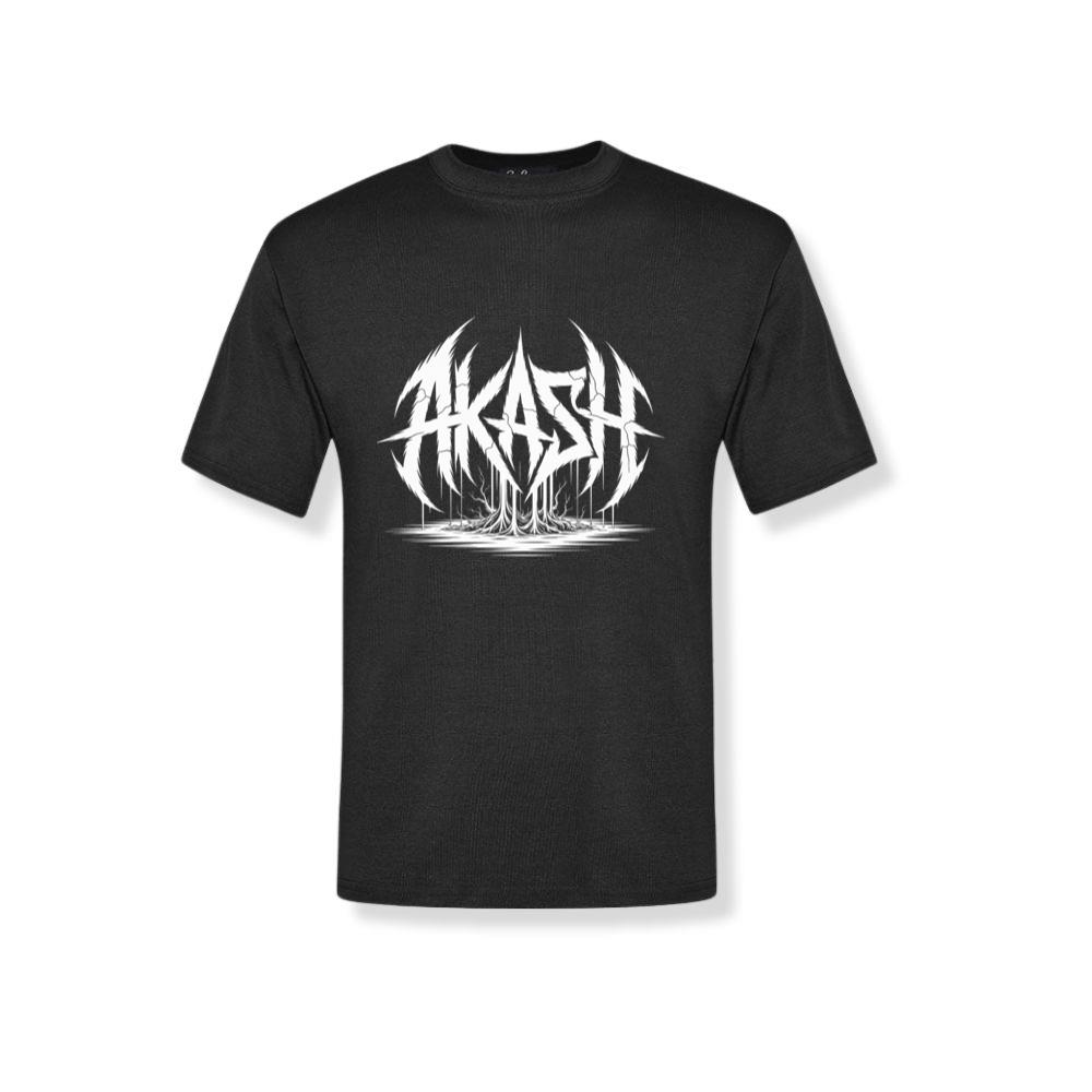 Akash Retro Typography Graphic Style T-Shirt