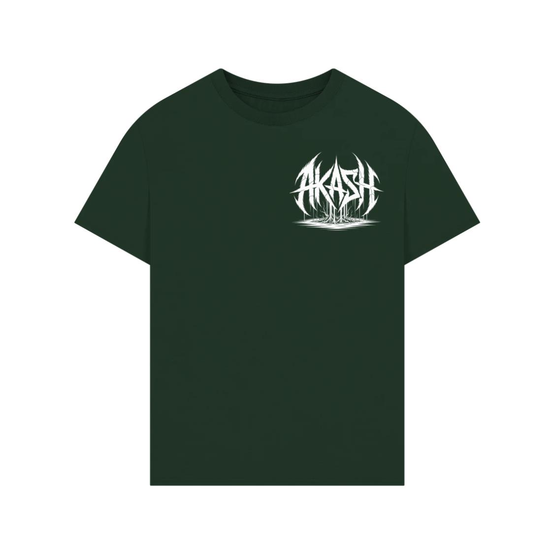 Akash Retro Typography Graphic Style T-Shirt - Image 2