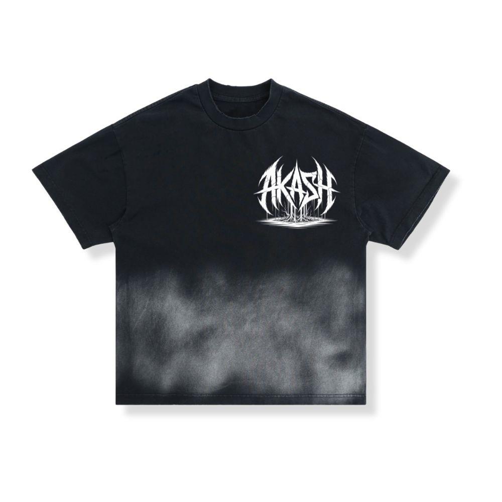 Akash Retro Typography Graphic Style T-Shirt