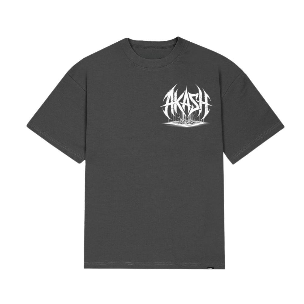 Akash Retro Typography Graphic Style T-Shirt - Image 3