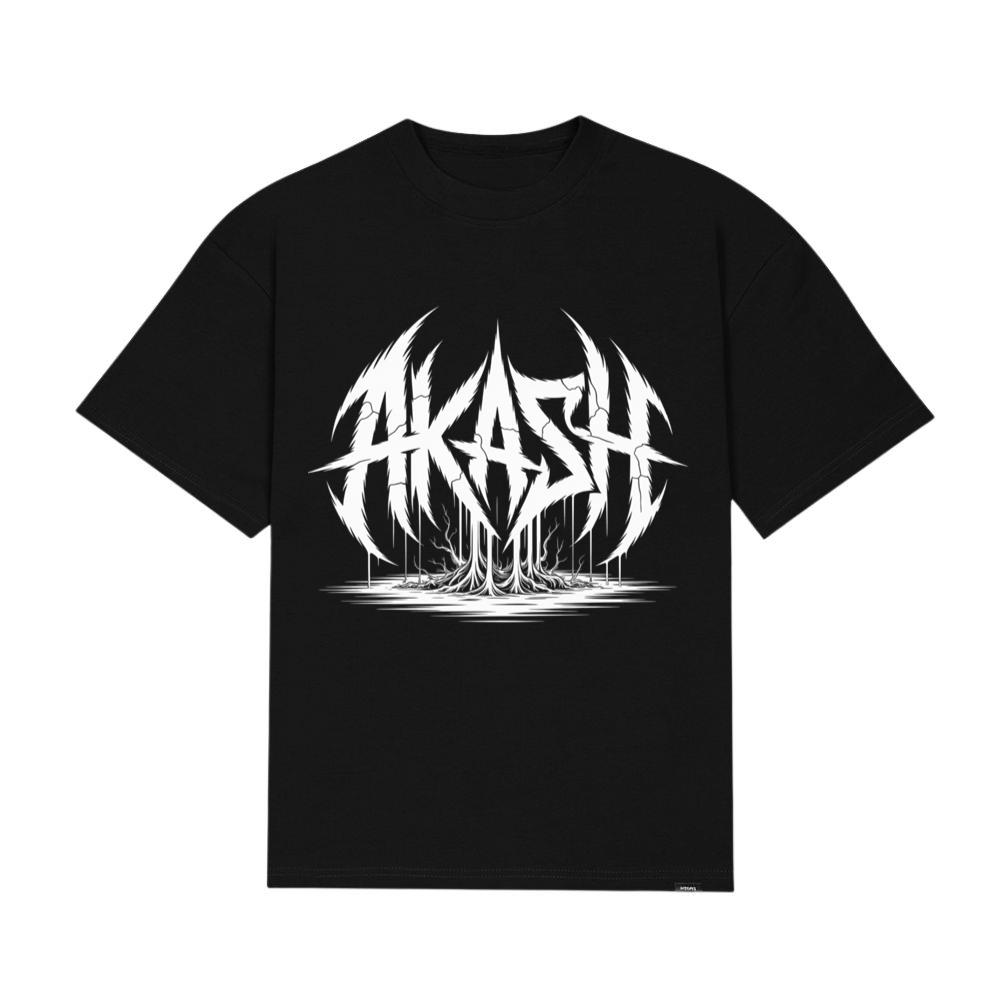 Akash Retro Typography Graphic Style T-Shirt