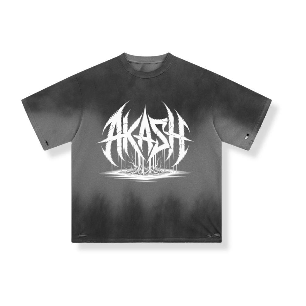 Akash Retro Typography Graphic Style T-Shirt