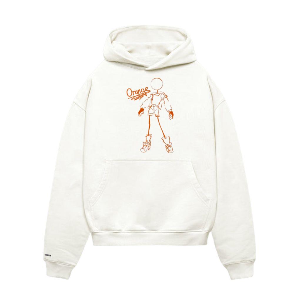 Alan Animation Becker Orange Hoodie