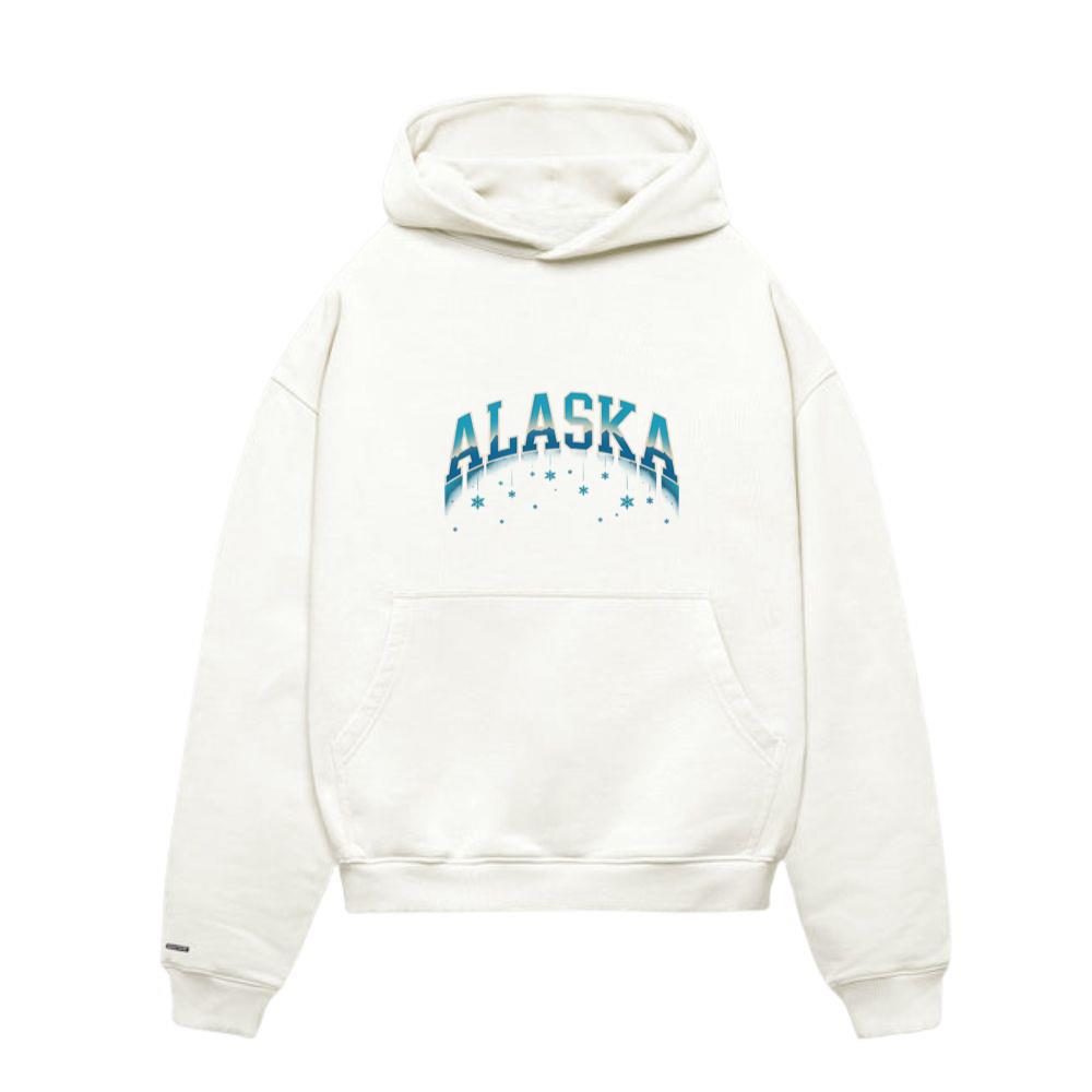 Alaska Retro Mountain Adventure Travel Graphic