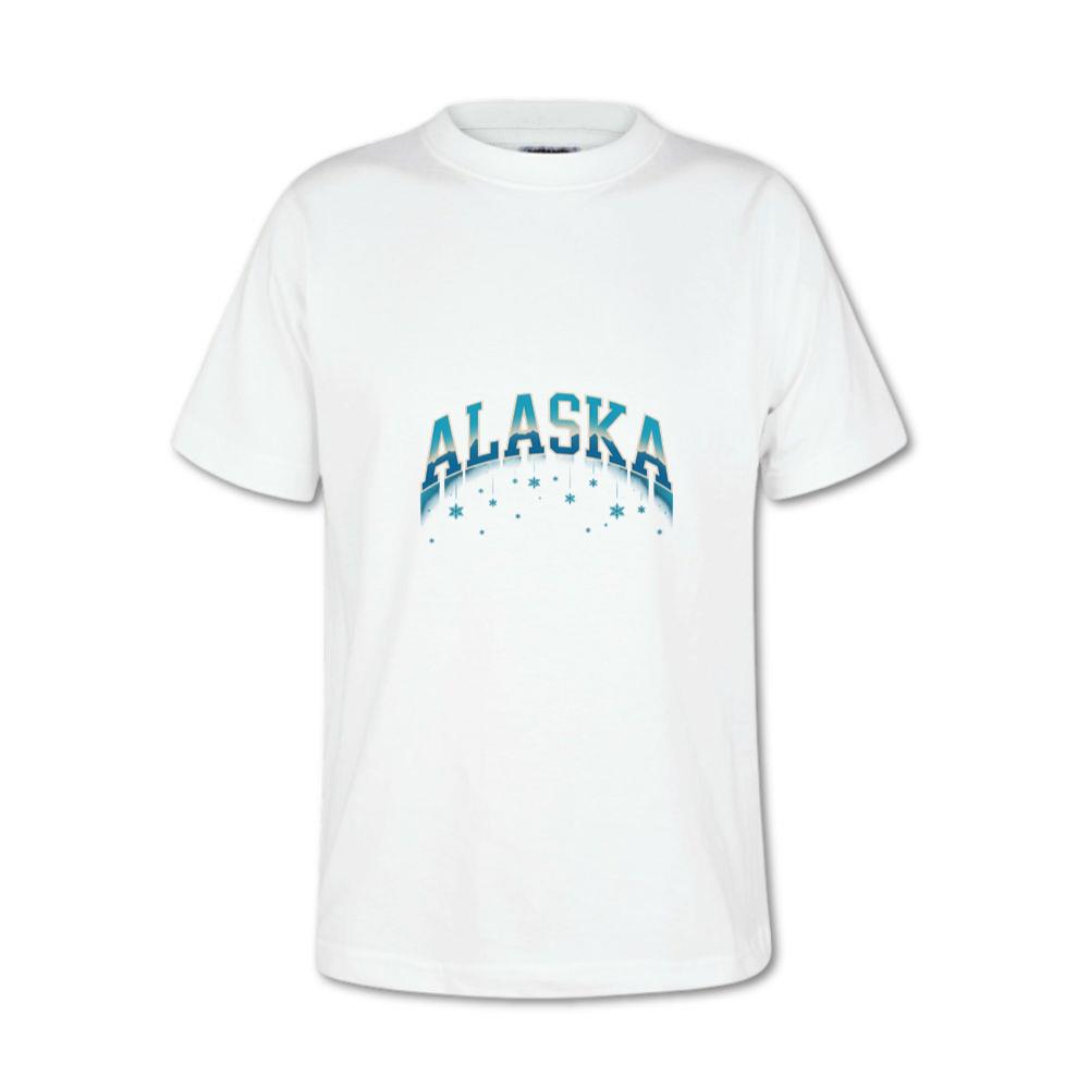 Alaska Retro Mountain Adventure Travel Graphic T-Shirt