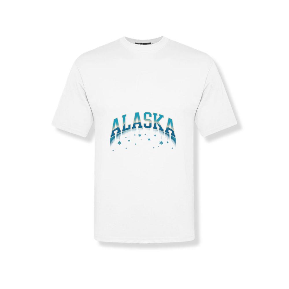 Alaska Retro Mountain Adventure Travel Graphic T-Shirts