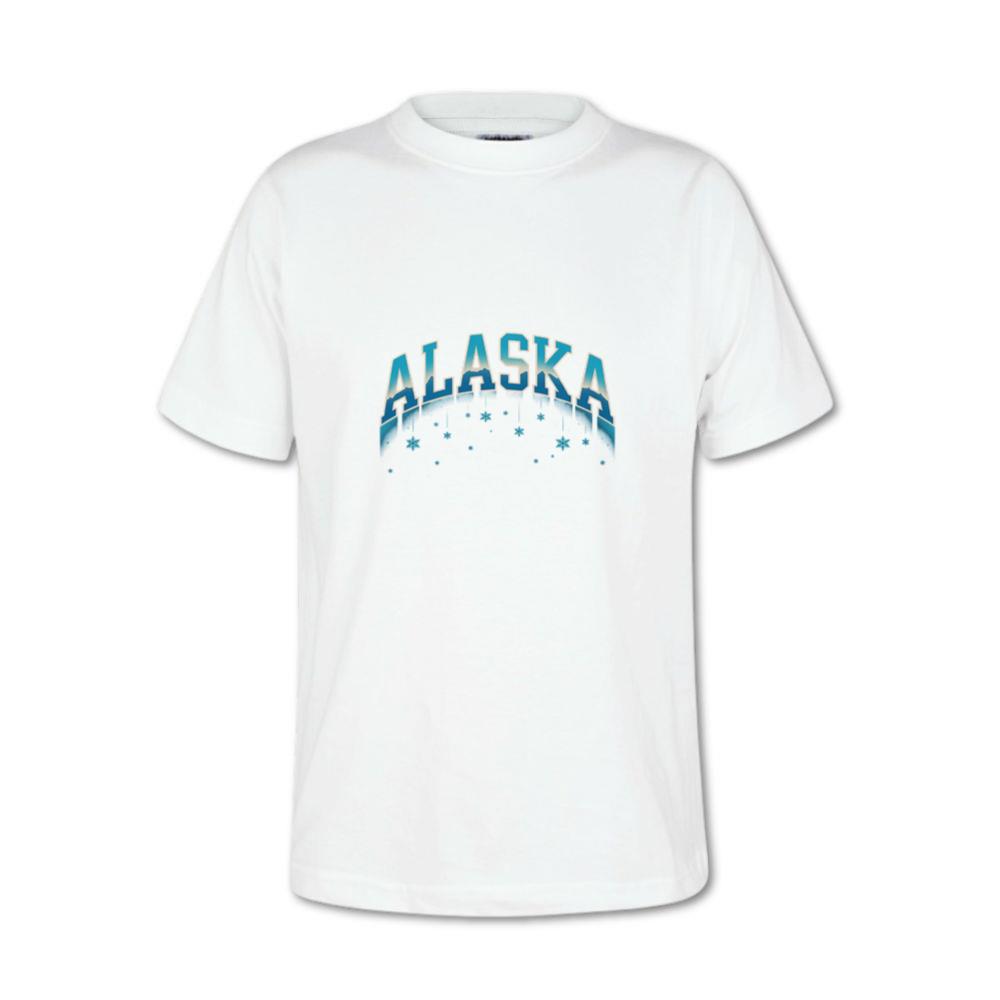 Alaska Retro Mountain Adventure Travel Graphic T-Shirts