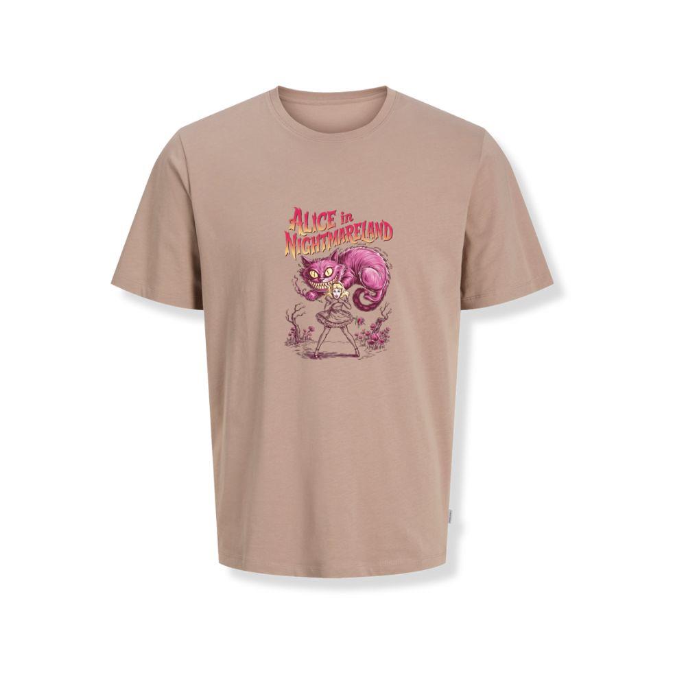 Alice in Nightmareland Creepy Cat Wonderland Style T-Shirts