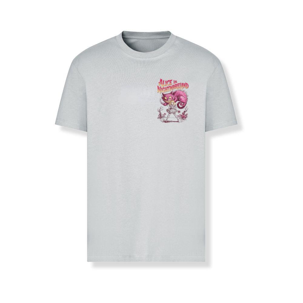 Alice in Nightmareland Creepy Cat Wonderland Style T-Shirts
