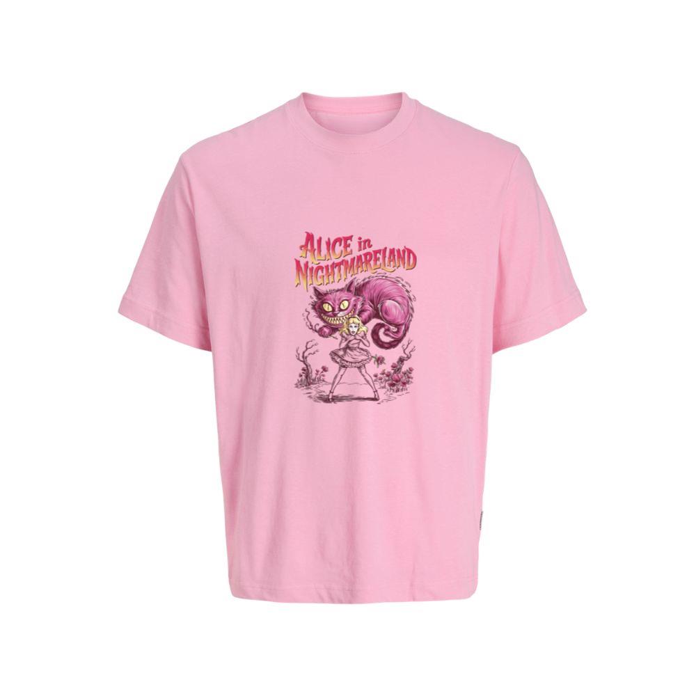 Alice in Nightmareland Creepy Cat Wonderland Style T-Shirts