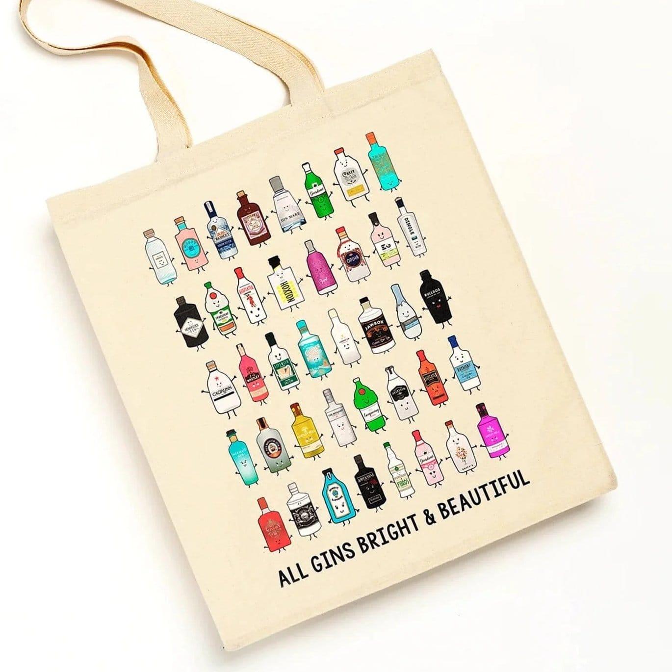 All Gins Bright & Beautiful' Tote Bag - Image 3