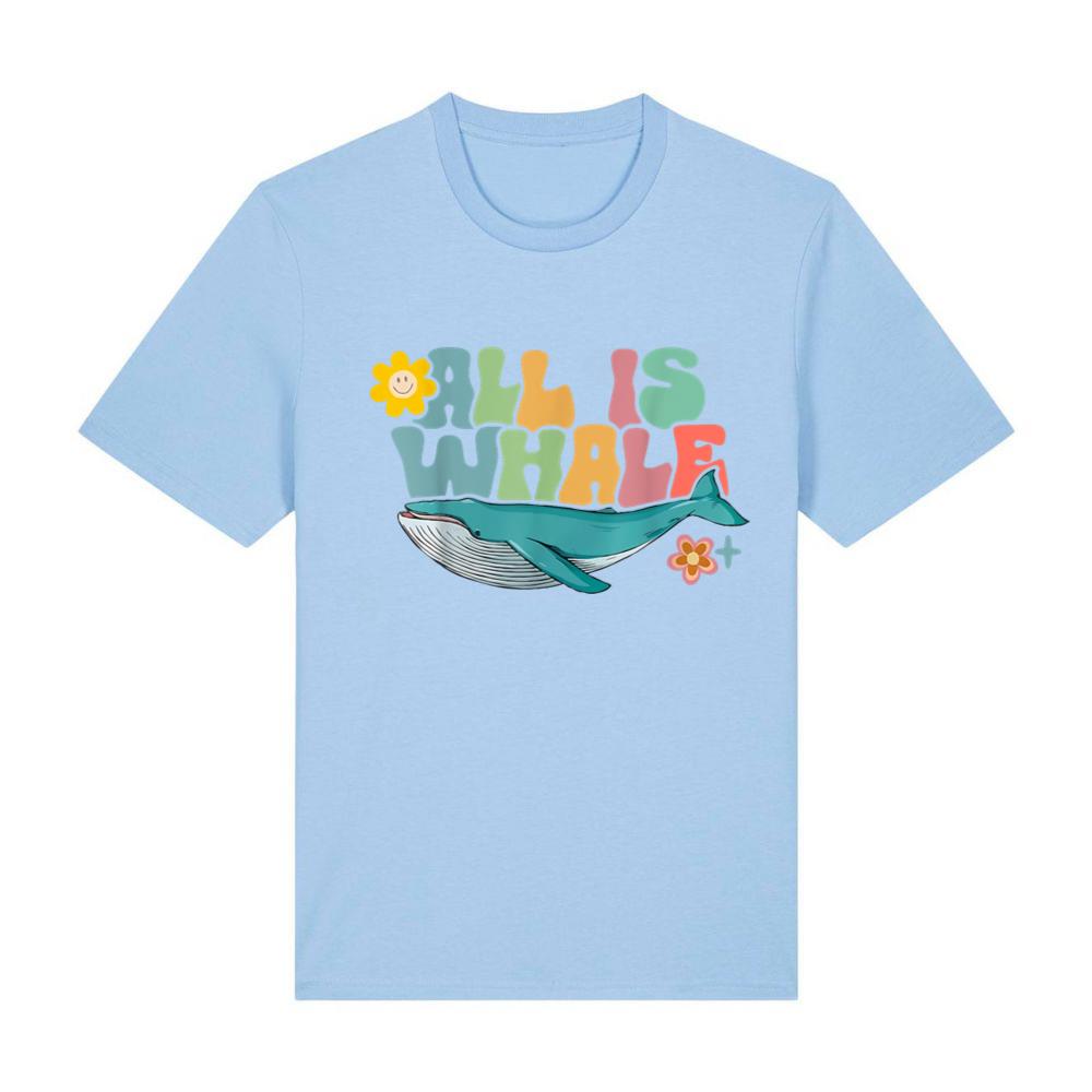 All Is Whale Ocean Cute Animal Whale Lover Women Summer T-Shirt