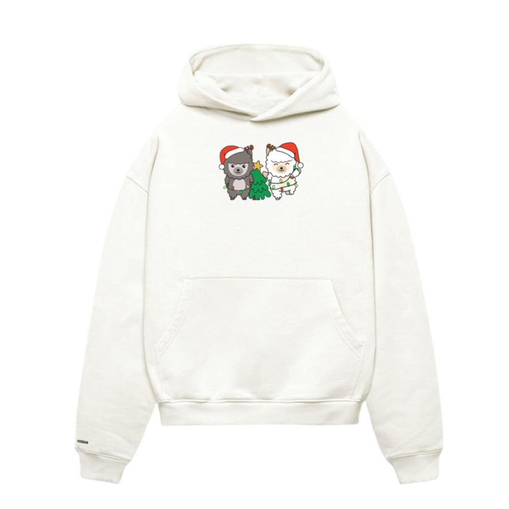 Alpaca Christmas Winter Animals Alpacas Hoodie