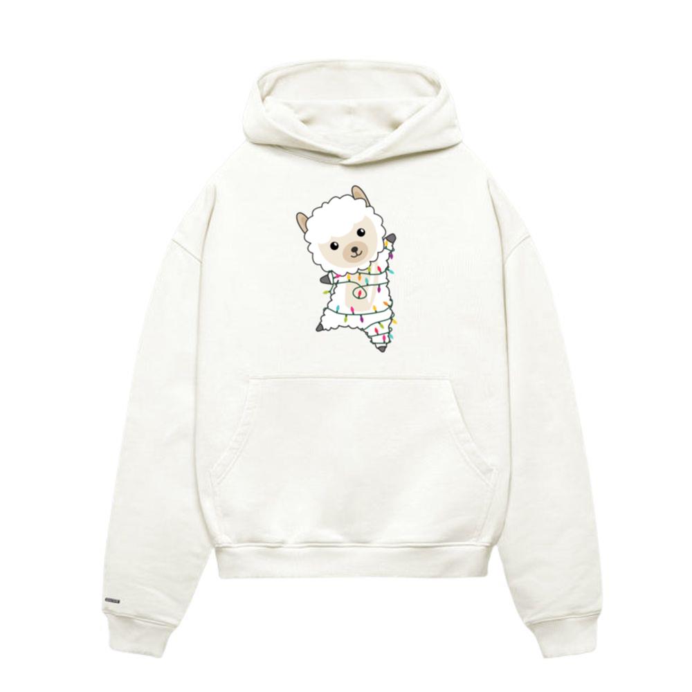 Alpaca Merry Christmas Winter Animals Alpacas Hoodie