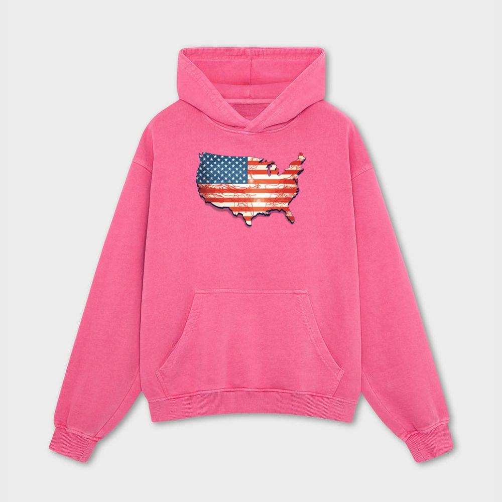 American Flag Hoodies