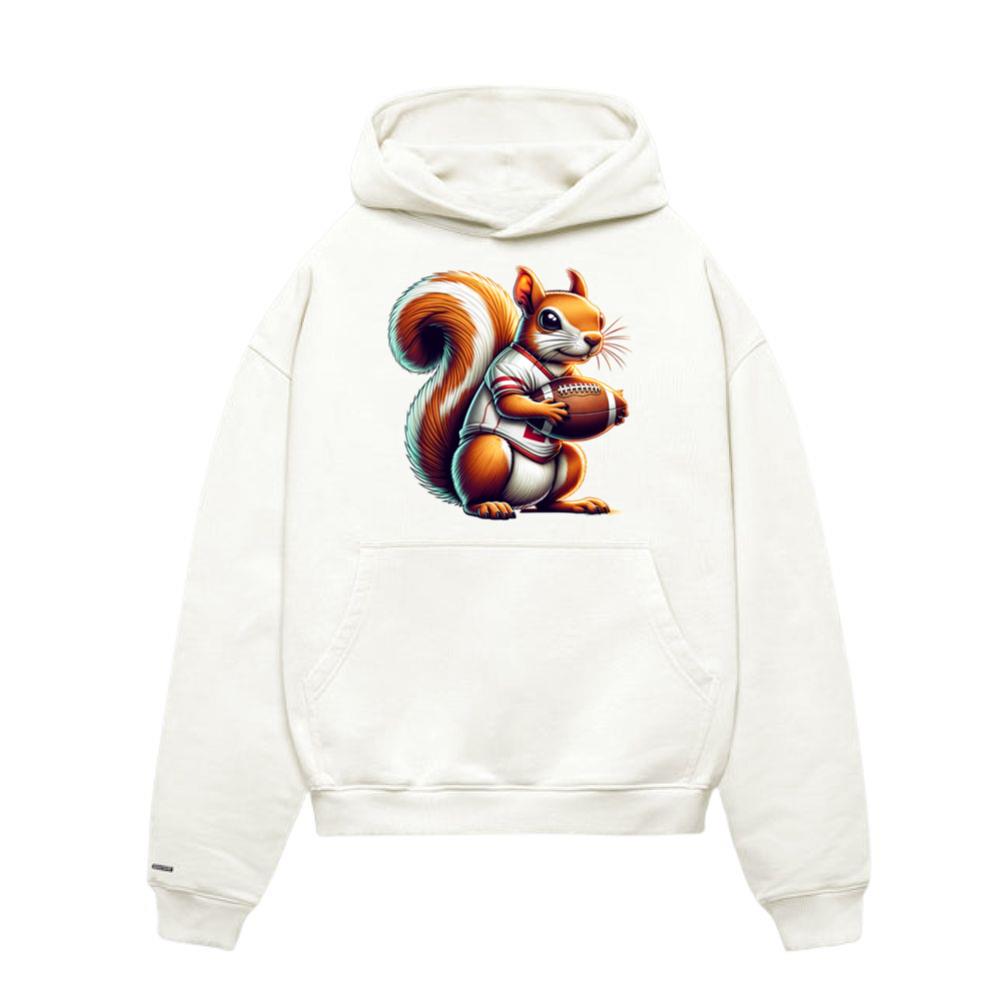American Football Squirrel Cute Animal Lover Hoodie