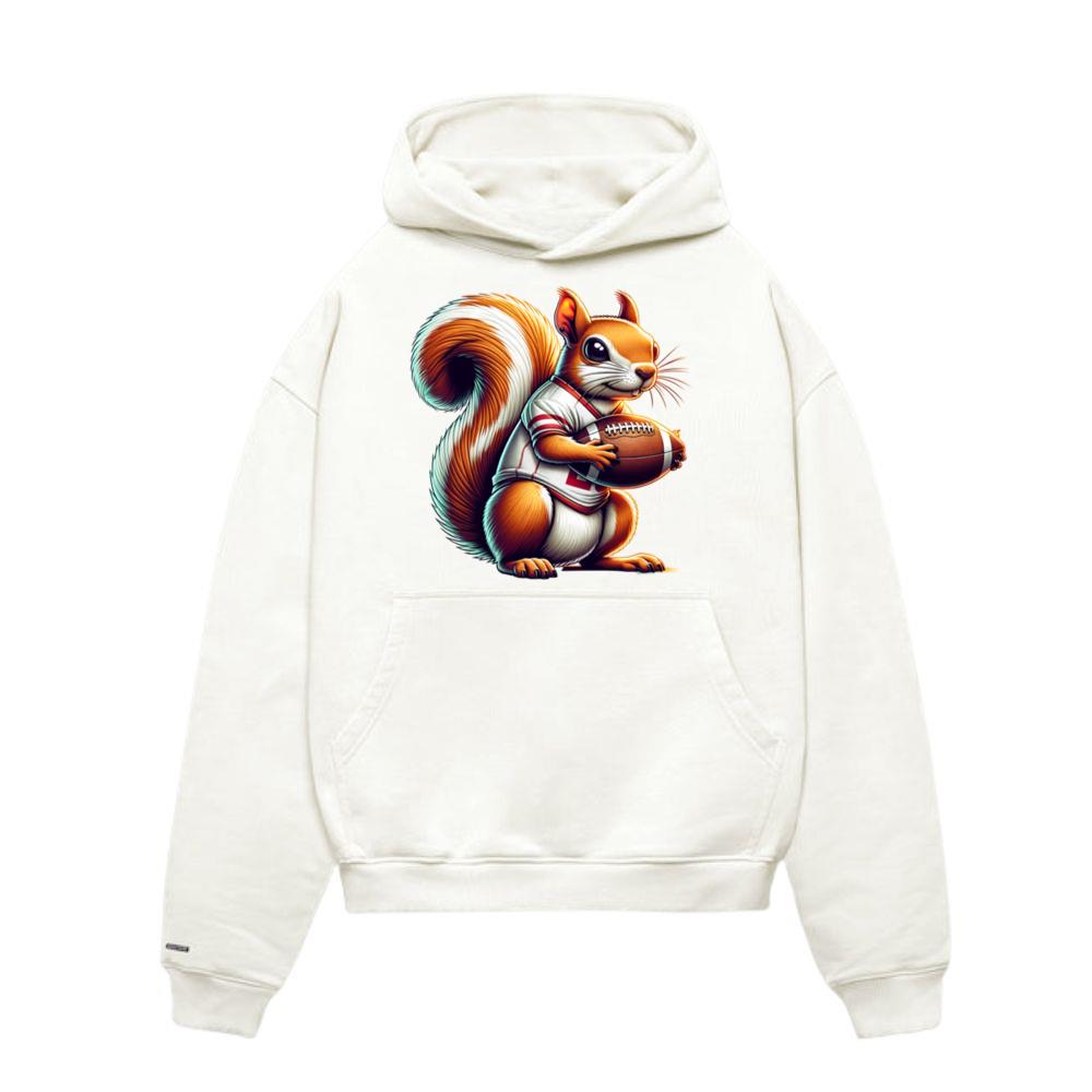 American Football Squirrel Cute Animal Lover Hoodie