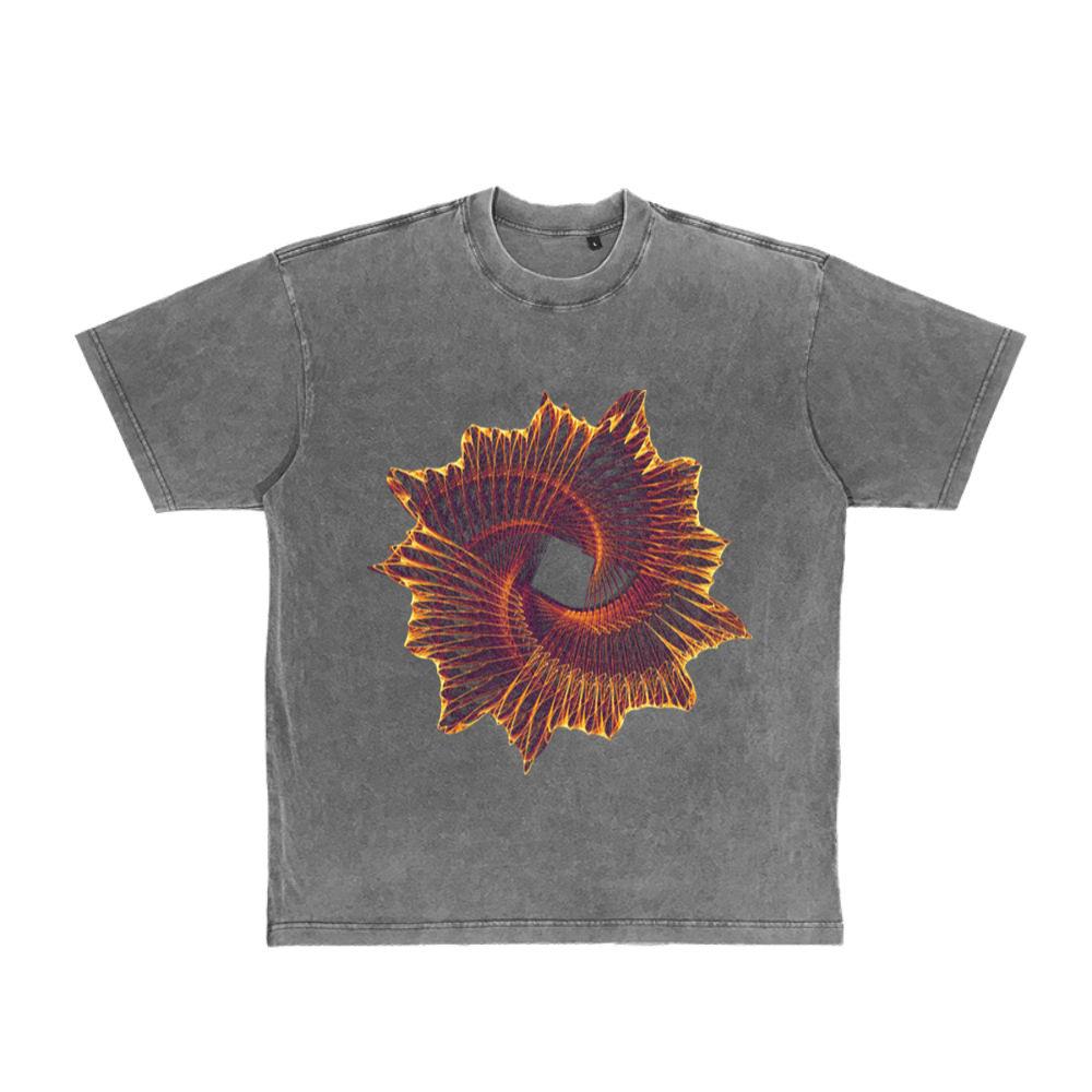 Ammonite fossil marine animals ocean chaos 12119I T-Shirt