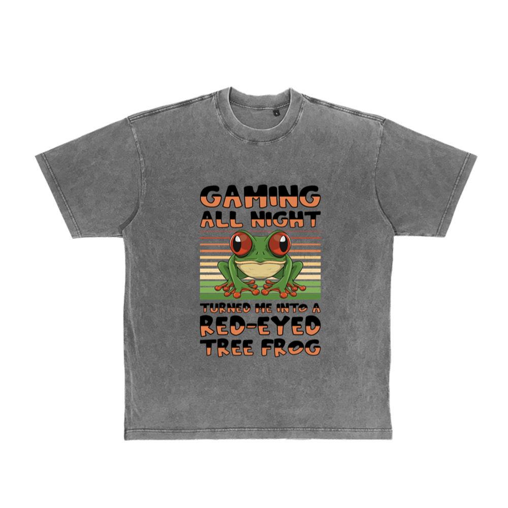 Amphibian Lover Animal Red Eyed Tree Frog Owner T-Shirt