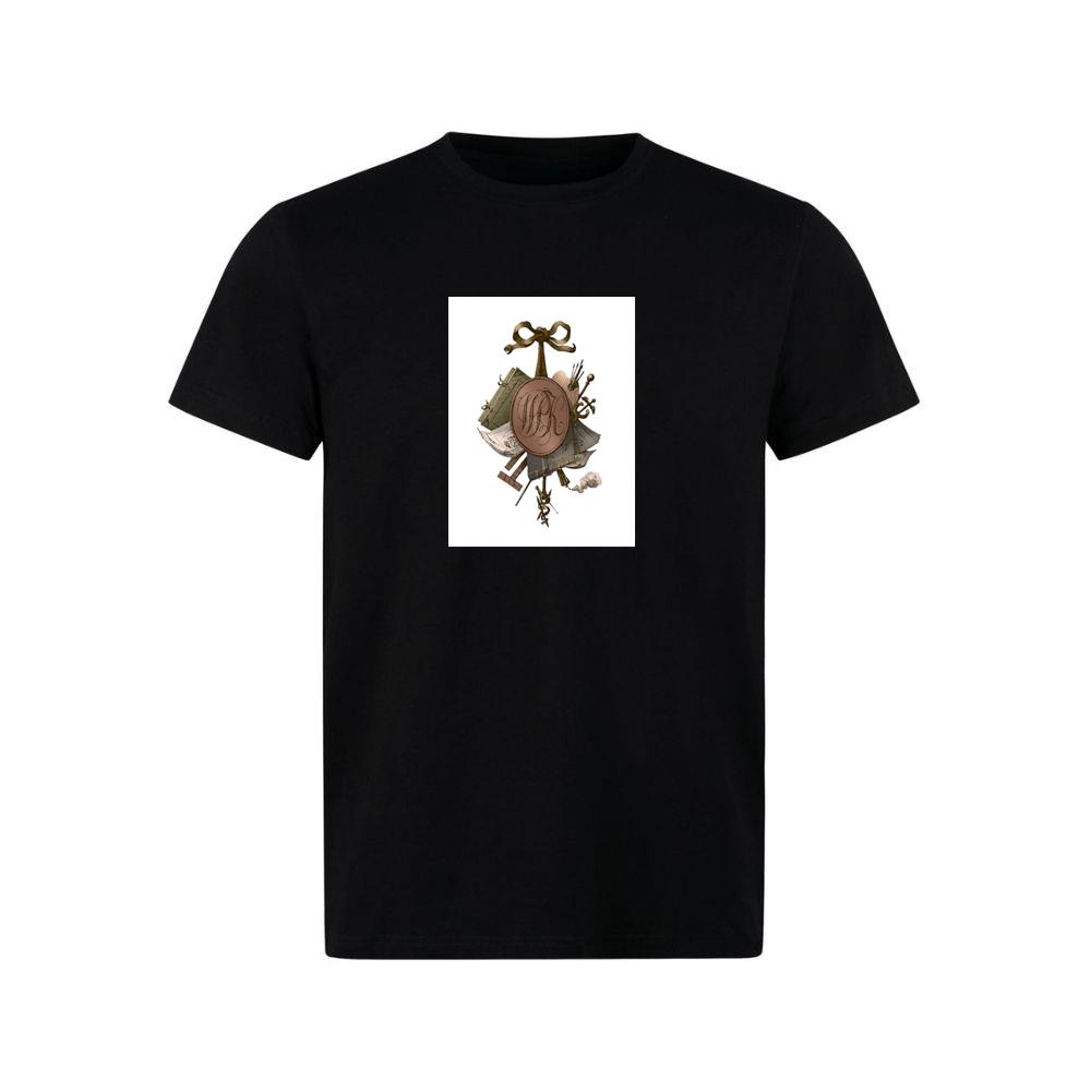 An Antique Illustration with Symbolic Objects and Ribbon TShirts Muckyknees