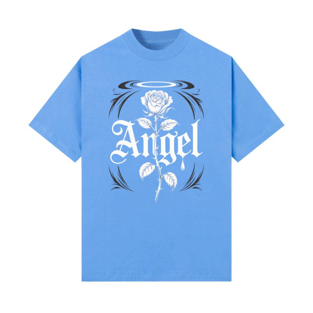 Angel Rose Floral Gothic Typography Design - Image 3