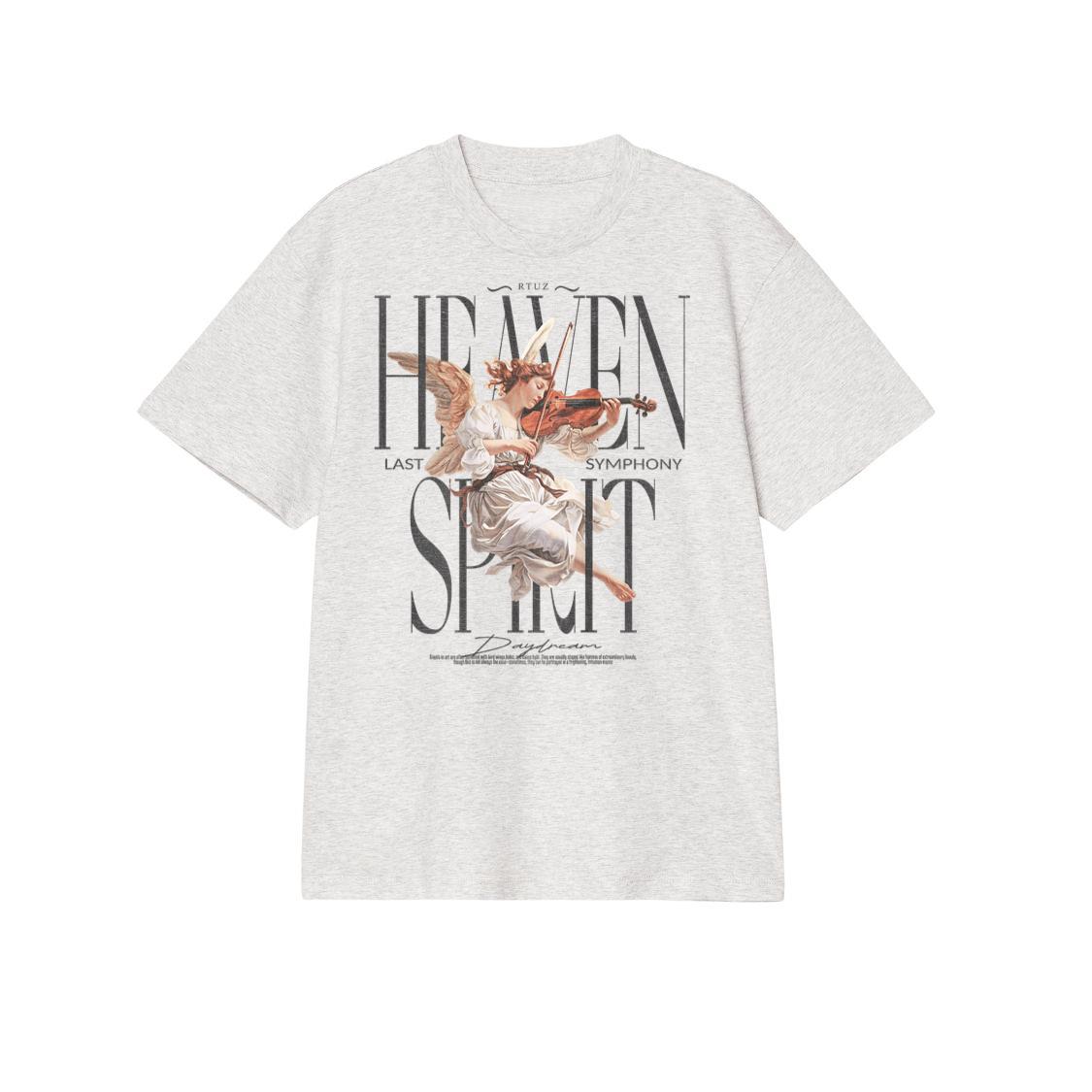 Angel Y2K Back Print Urban Streetwear T-Shirt - Black, Small, Unisex-Adults_Kids