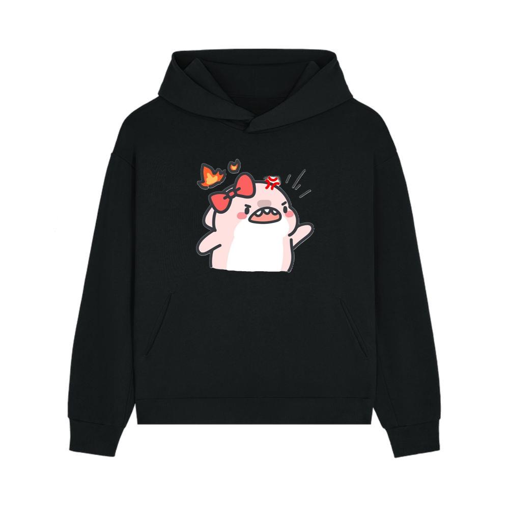Angry Bow Pig Hoodie