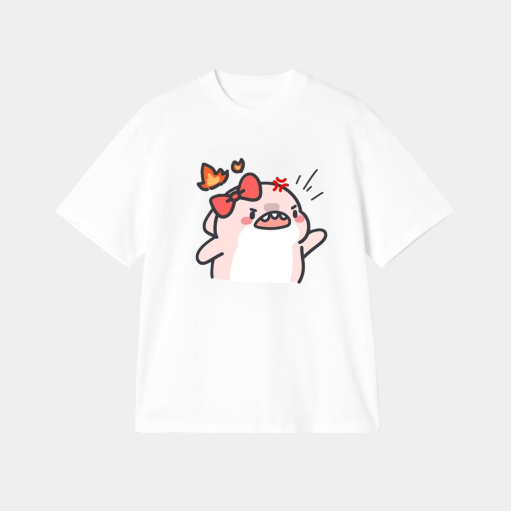 Angry Bow Pig T-Shirt
