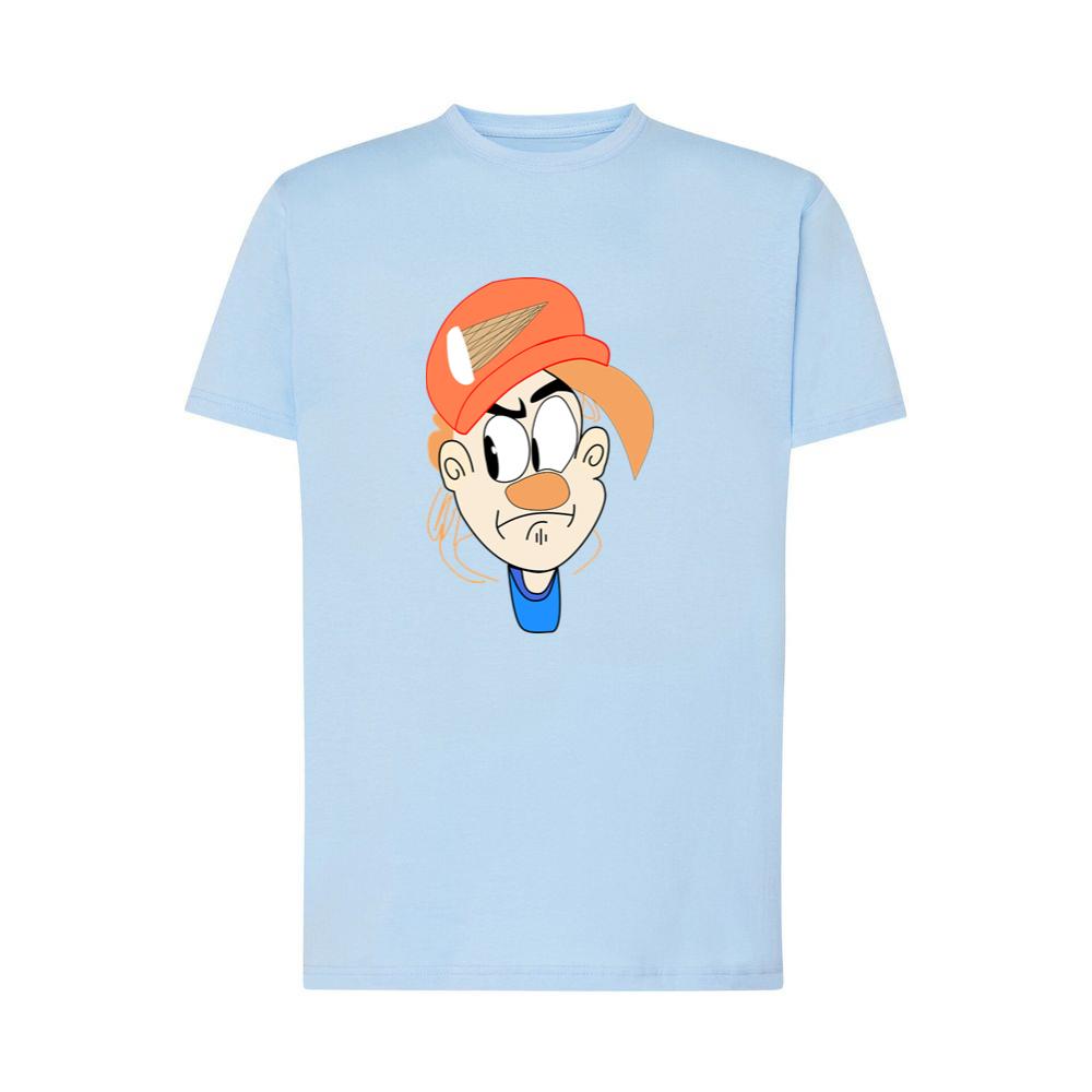 Angry Boy Wearing Orange Cap T-Shirts
