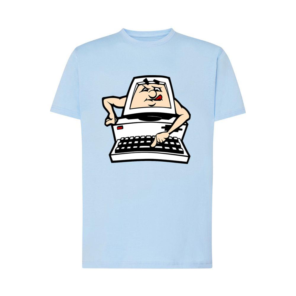 Angry Cartoon Computer Typing Fast T-Shirts