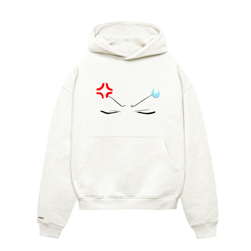 Angry Face Anime Hoodie