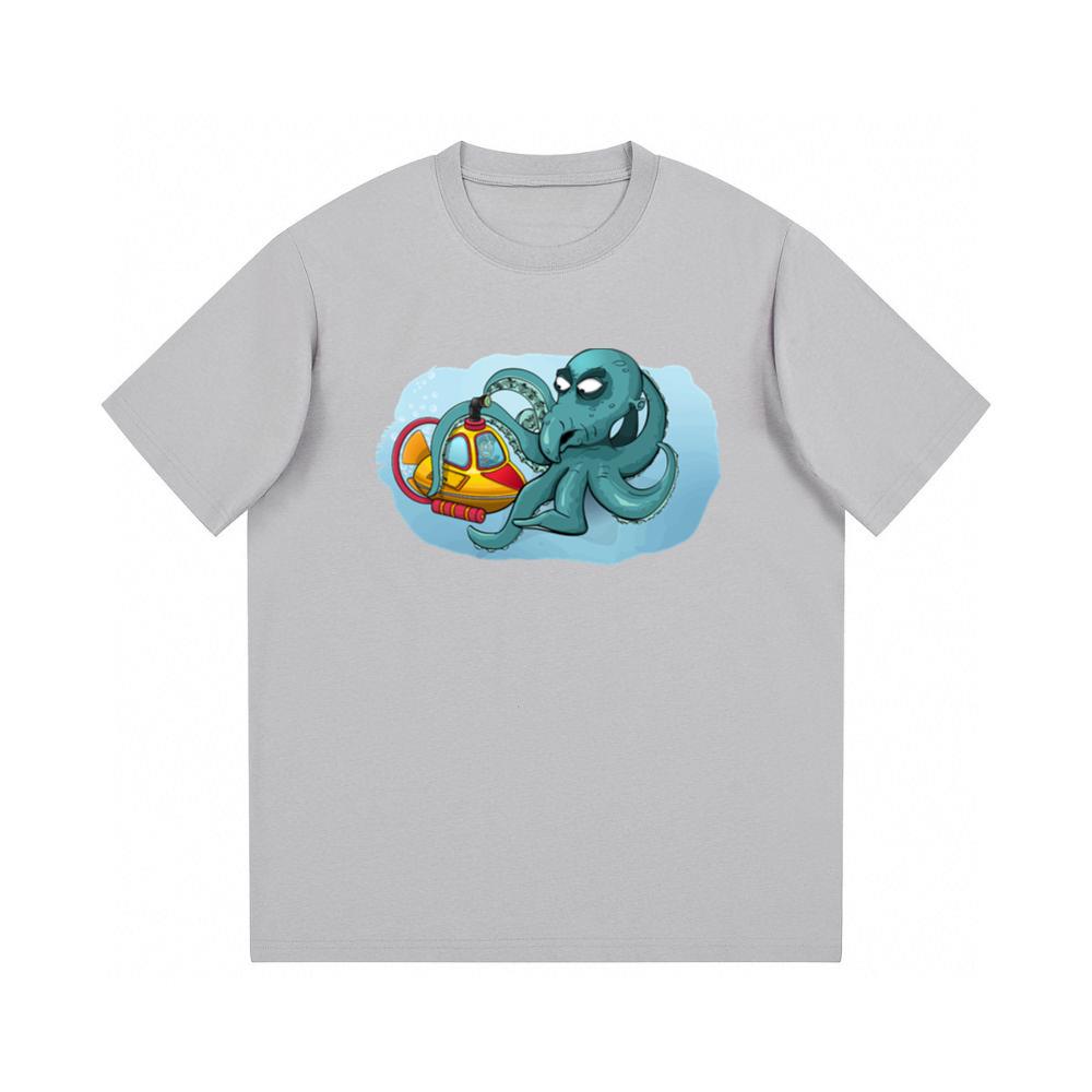 Angry Octopus Attack TShirts Teeclips
