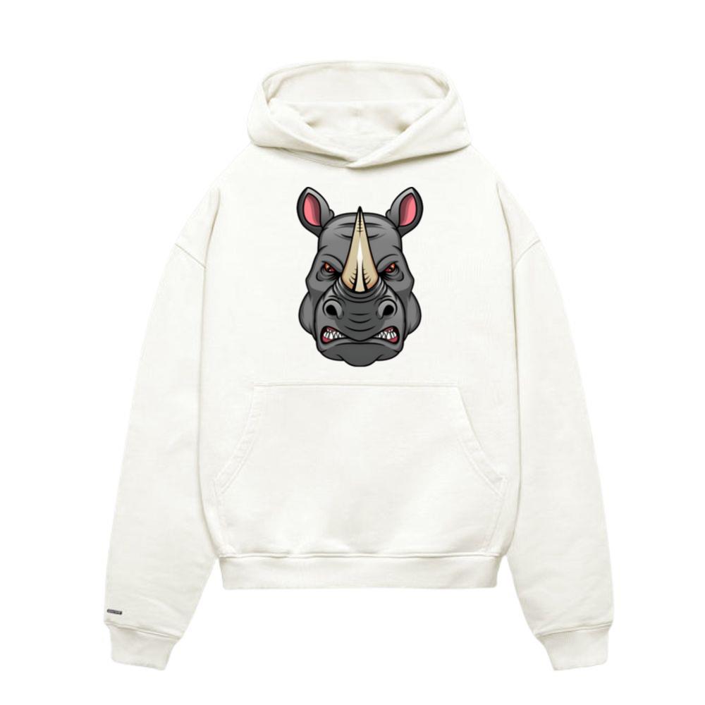 Angry Rhino - Animal Hoodie