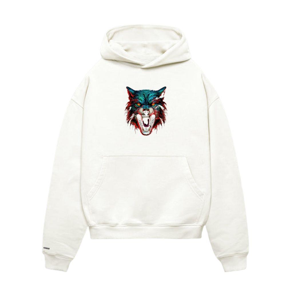 Angry Wolf Face Wolf Head Wolves Art Animal_1 Hoodie