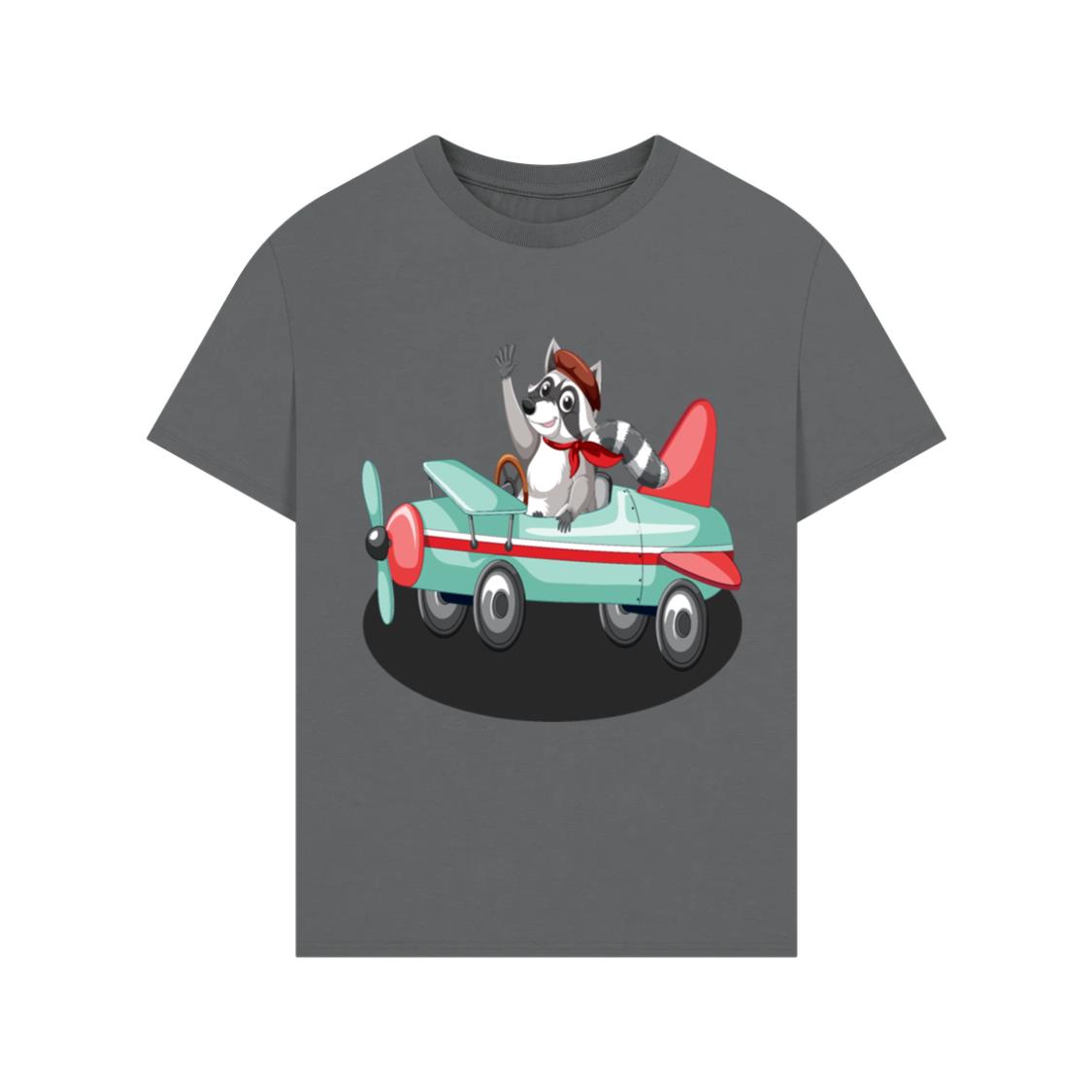 Animal and plane design T-Shirt
