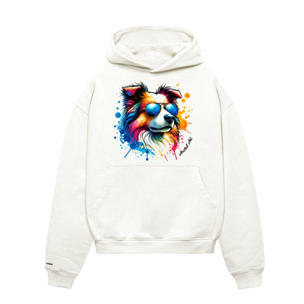 Animal Art Cool Dog Hoodie