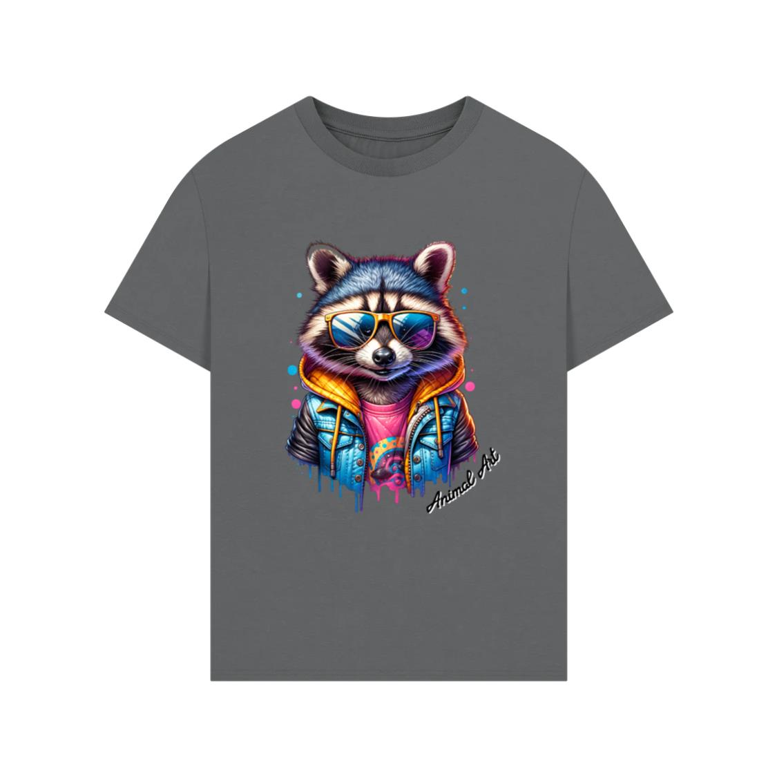 Animal Art Cool Racoon T-Shirt