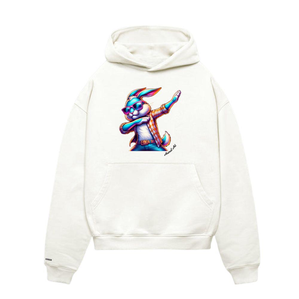 Animal Art Dance Rabbit Hoodie