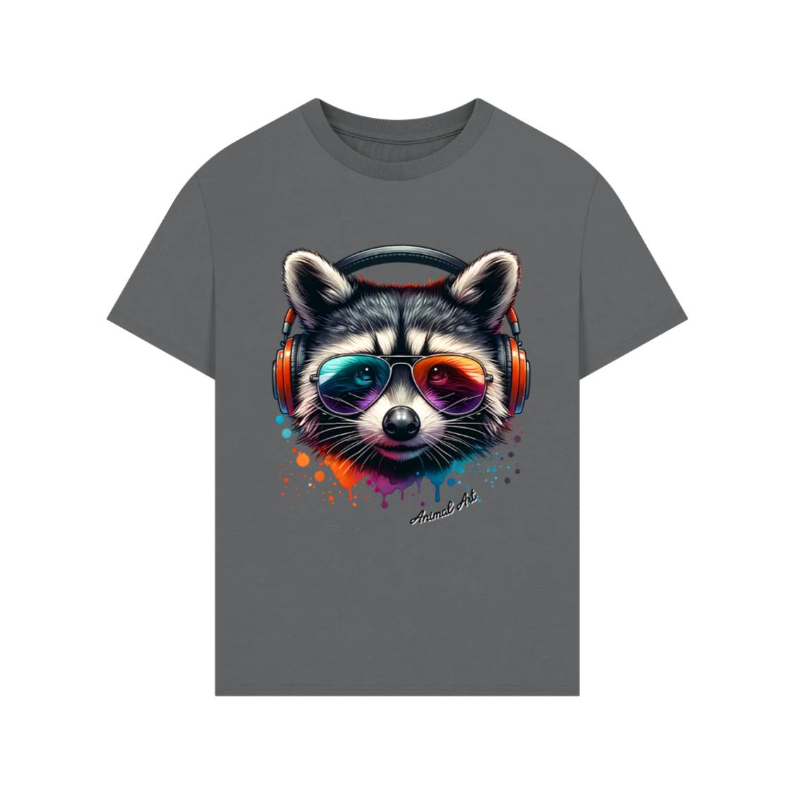 Animal Art Dicso Racoon T-Shirt