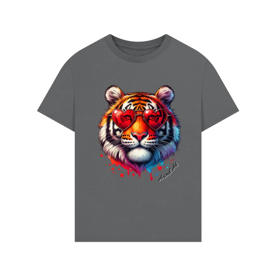 Animal Art Love Tiger T-Shirt