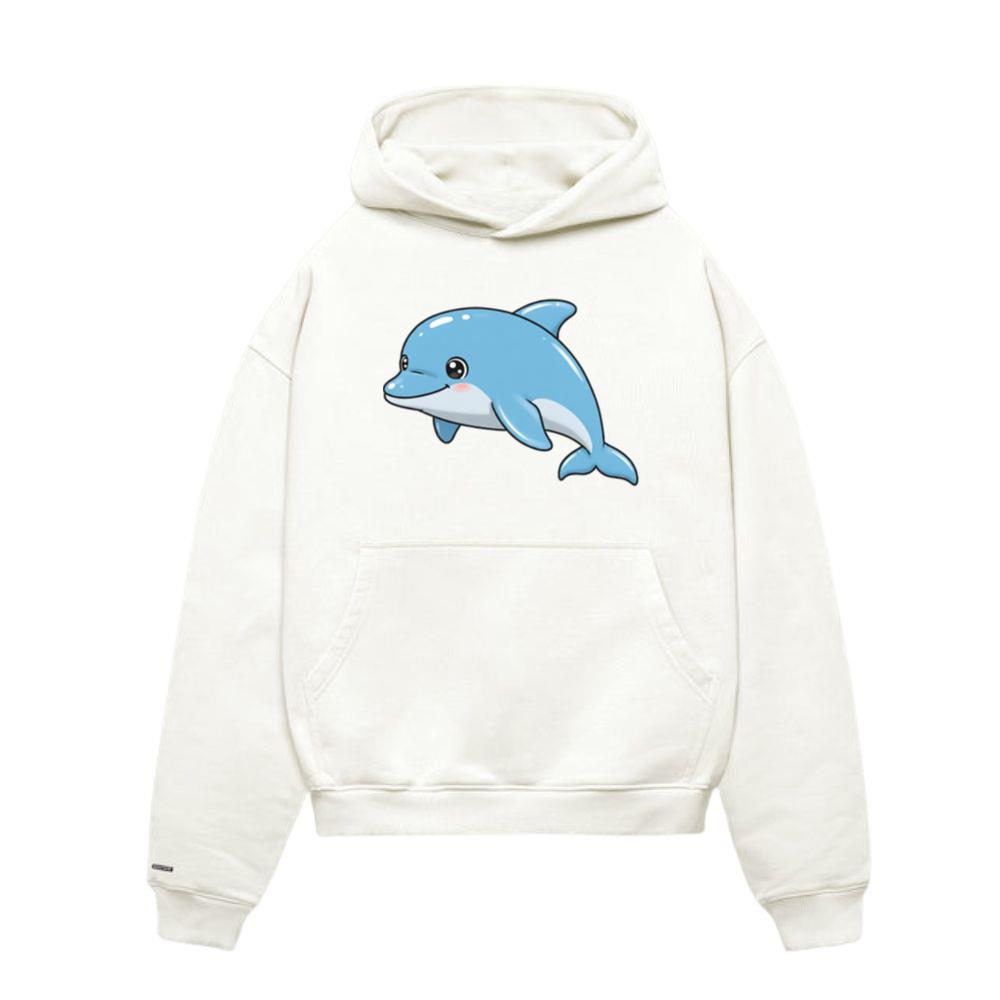 Animal cartoon dolphin Hoodie