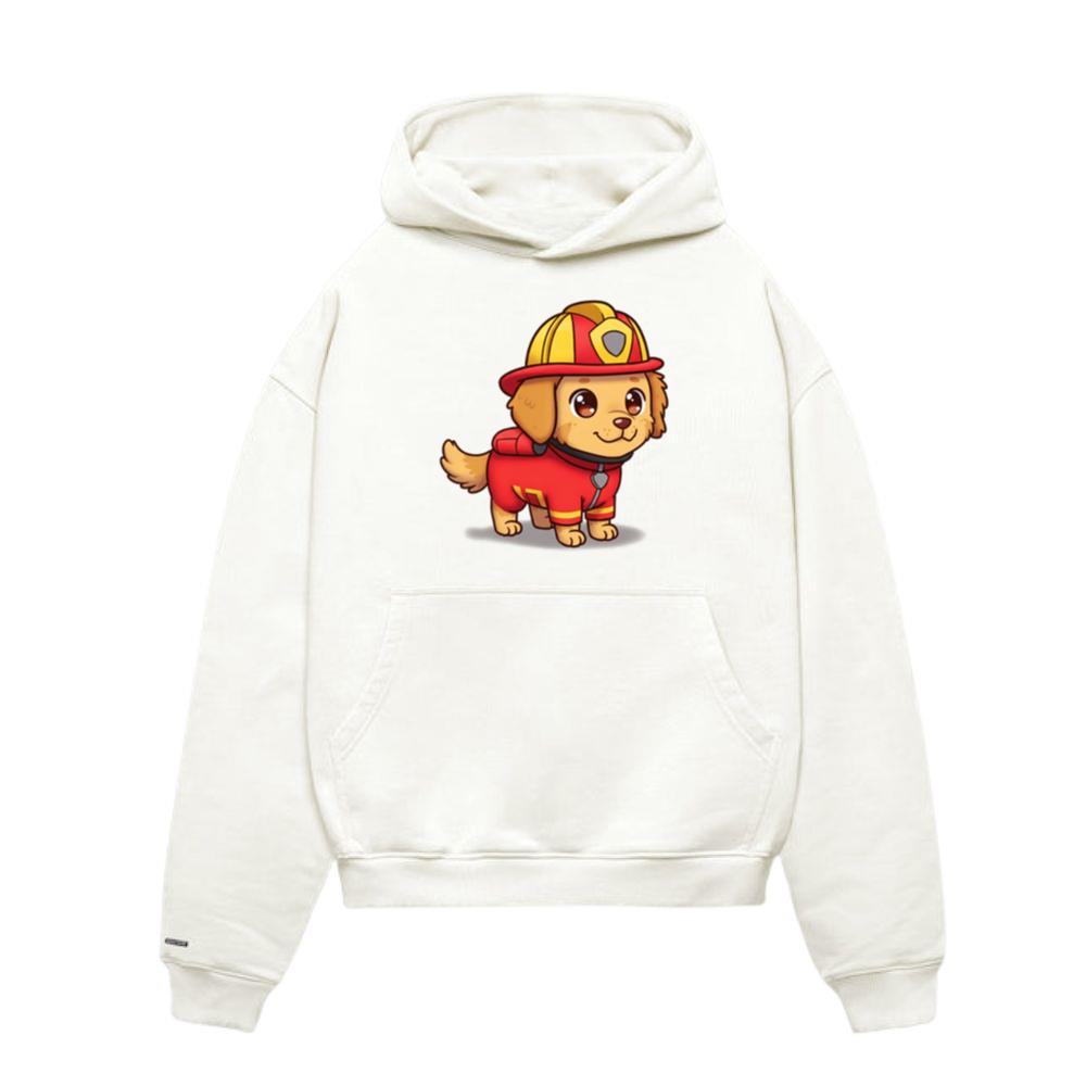 Animal cartoon fire dog Hoodie