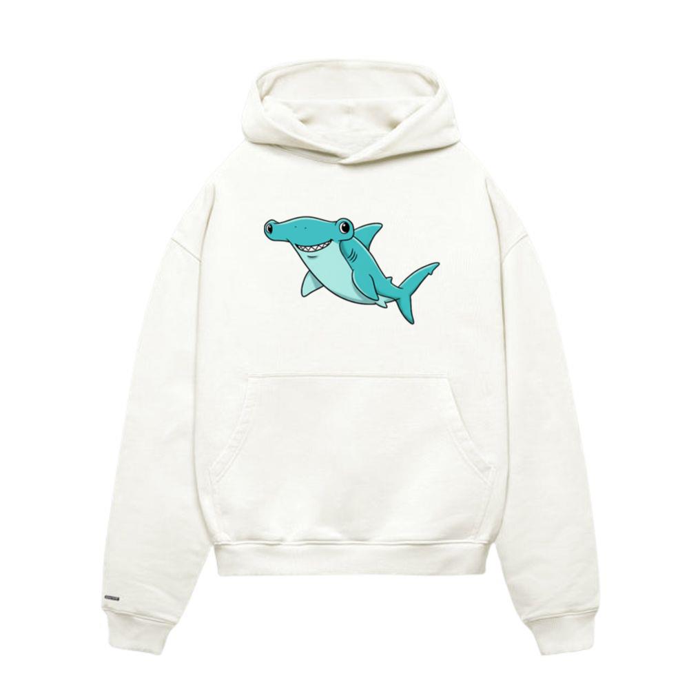 Animal cartoon hammerhead shark Hoodie